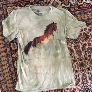 retro style horse tee